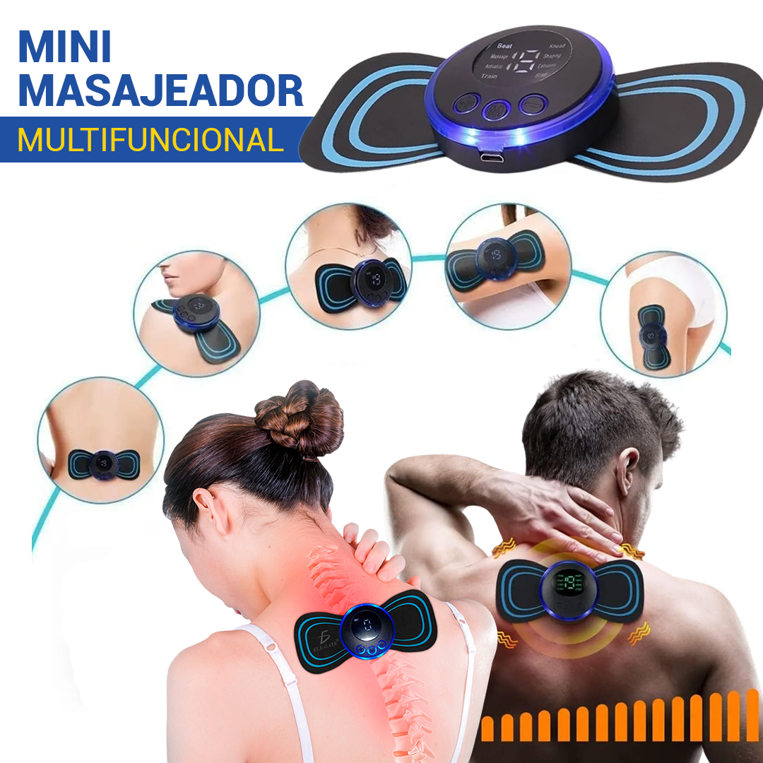 Mini Masajeador Estimulador Multifunción