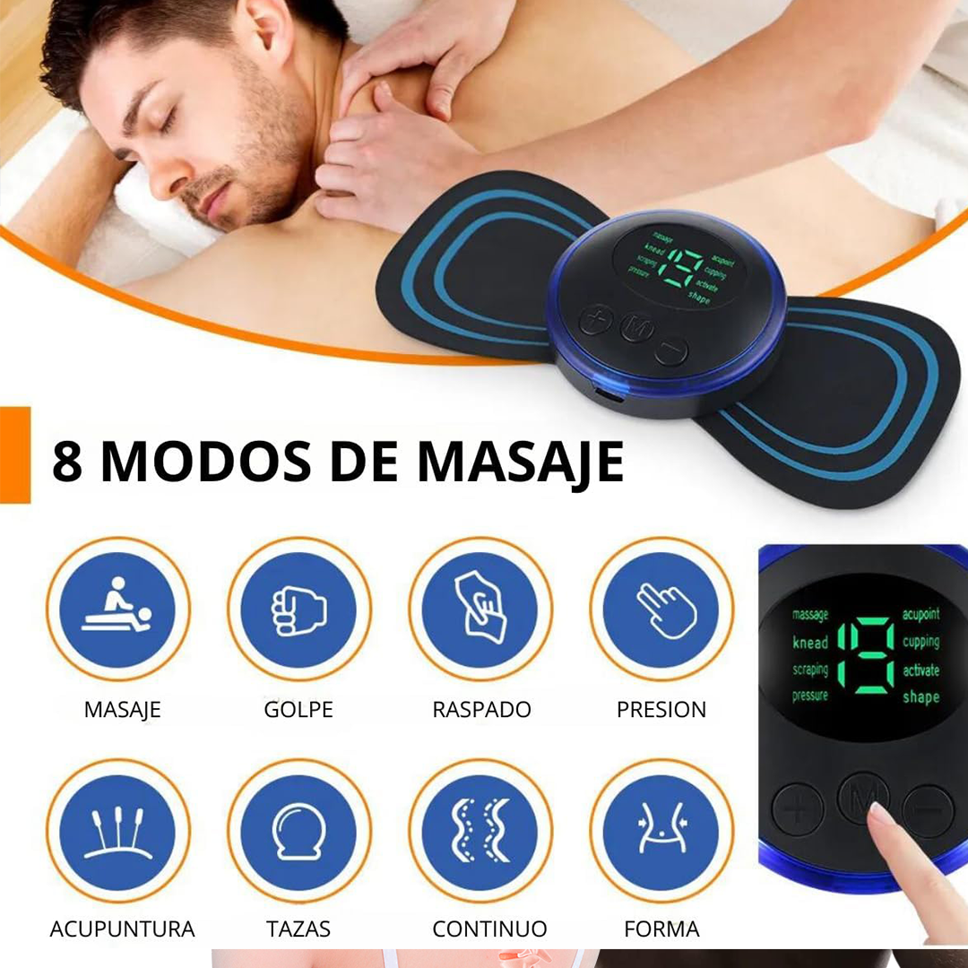 Mini Masajeador Estimulador Multifunción
